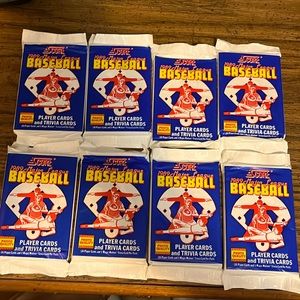 1989 score pack player and trivia card list (5 dollars per pack)